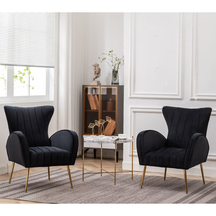 Wingback chair sets hot sale